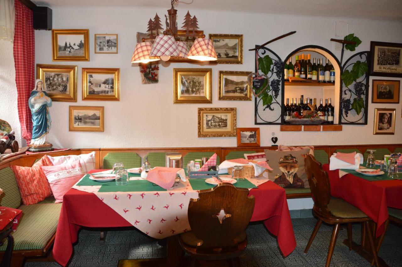 Platzhirsch Zur Alten Wagnerei Gastehaus Bed and Breakfast Saint Wolfgang Exterior foto