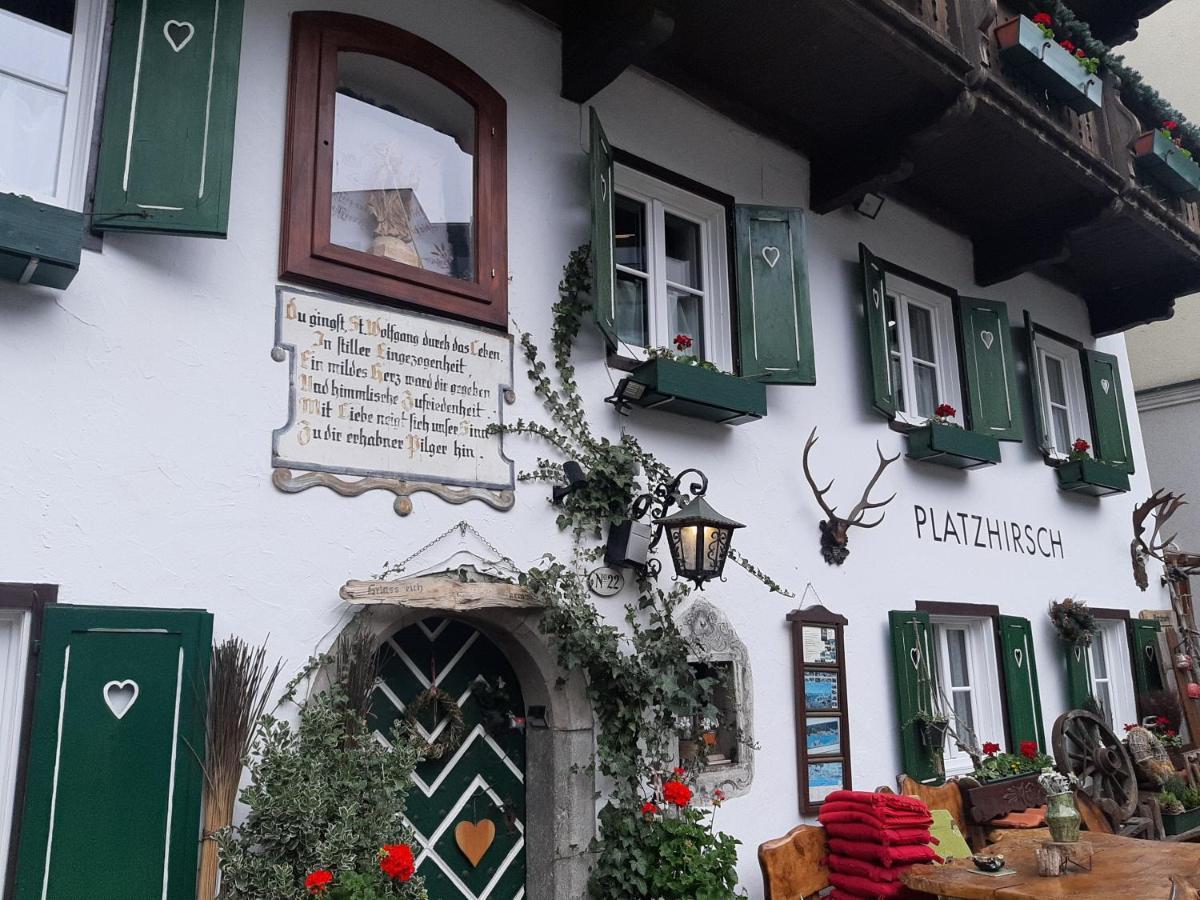 Platzhirsch Zur Alten Wagnerei Gastehaus Bed and Breakfast Saint Wolfgang Exterior foto